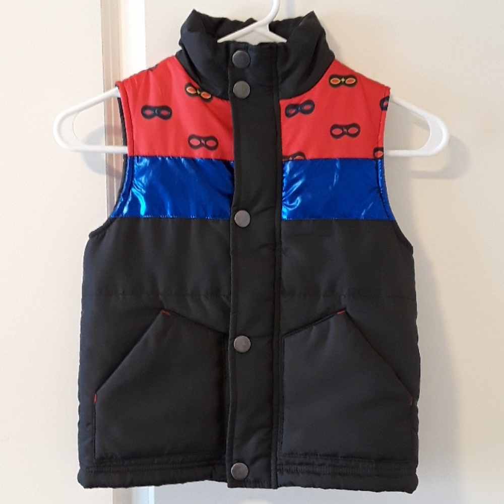 Cat & Jack super hero vest xs 4/5